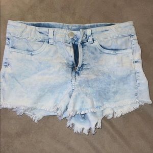 Jean shorts